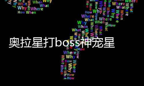 奧拉星打boss神寵星輝（奧拉星外掛刷神寵）