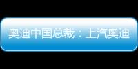 奧迪中國總裁：上汽奧迪明年一季度開始銷售