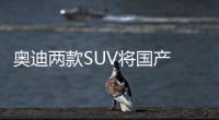 奧迪兩款SUV將國產 含全新入門級車