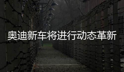 奧迪新車將進行動態革新 改善駕控體驗
