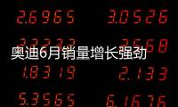 奧迪6月銷量增長強勁 上半年銷量創歷史新高