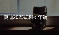 奧迪2025規劃：年銷80萬輛新能源車