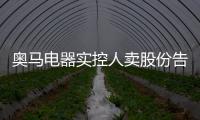奧馬電器實(shí)控人賣股份告吹 100%股權(quán)質(zhì)押或被平倉