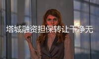 塔城融資擔保轉讓干凈無異常