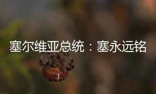 塞爾維亞總統：塞永遠銘記中國的幫助