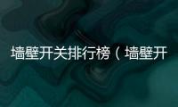 墻壁開(kāi)關(guān)排行榜（墻壁開(kāi)關(guān)十大品牌）