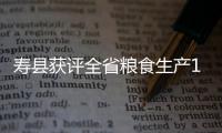壽縣獲評全省糧食生產10強縣