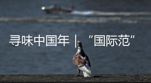 尋味中國年｜“國際范”的中國年