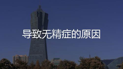 導致無精癥的原因