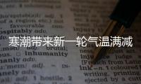 寒潮帶來新一輪氣溫滿減 多地需防范惡劣天氣