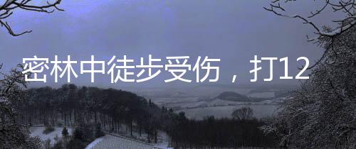 密林中徒步受傷，打120說不清位置……隊友們這樣救她