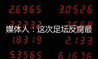 媒體人：這次足壇反腐最大問題是沒公開犯罪細節，反而遮遮掩掩