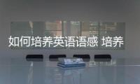 如何培養(yǎng)英語語感 培養(yǎng)英語語感的方法