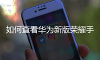 如何查看華為新版榮耀手機的mac地址信息