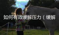 如何有效緩解壓力（緩解壓力的方法和建議）