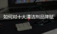 如何對十大清潔劑品牌賦予影響力和價值?