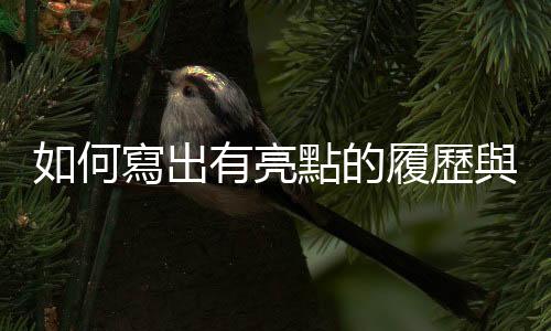 如何寫出有亮點的履歷與自傳？善用心智圖，避免這11類常見錯誤