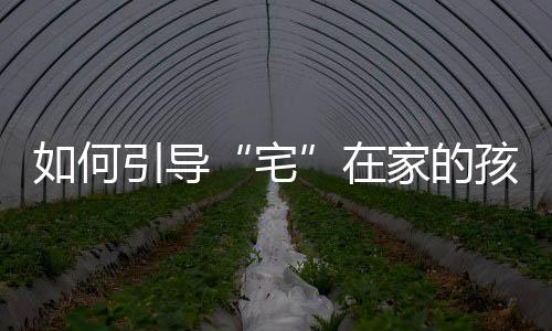 如何引導(dǎo)“宅”在家的孩子科學(xué)鍛煉？