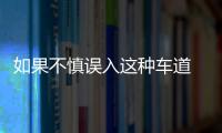 如果不慎誤入這種車道 你只能根據指示燈走