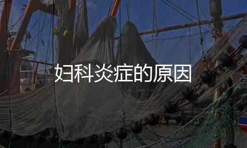 婦科炎癥的原因