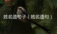 姓名造句子（姓名造句）