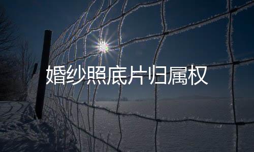 婚紗照底片歸屬權(quán)