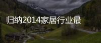 歸納2014家居行業(yè)最熱門關(guān)鍵詞