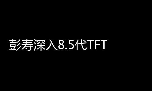 彭壽深入8.5代TFT