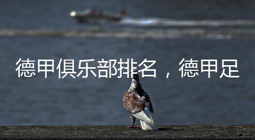 德甲俱樂部排名，德甲足球俱樂部成立年份一覽