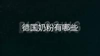 德國奶粉有哪些