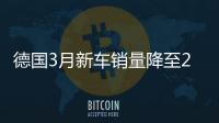 德國3月新車銷量降至241330輛 下滑18%