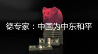 德專家：中國為中東和平提供新選項