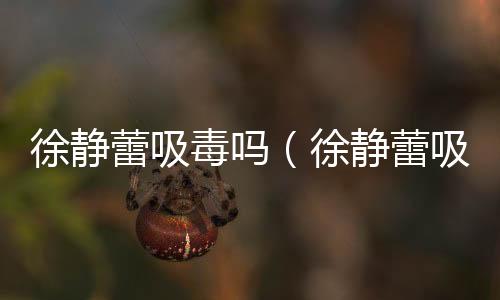 徐靜蕾吸毒嗎（徐靜蕾吸毒）