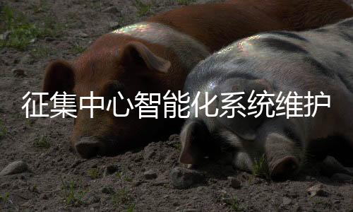 征集中心智能化系統維護保養單位的公告