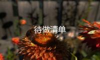 待做清單