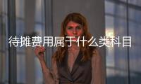 待攤費用屬于什么類科目（待攤費用新準則）
