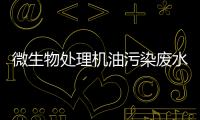 微生物處理機油污染廢水研究