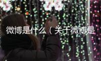 微博是什么（關(guān)于微博是什么的基本情況說明介紹）