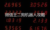微信王二狗機(jī)器人攻略