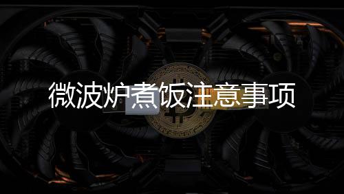 微波爐煮飯注意事項