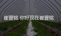 崔晉銘 你好現在崔晉銘