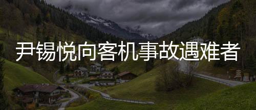 尹錫悅向客機事故遇難者家屬表慰問 事故致嚴重傷亡
