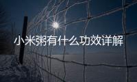 小米粥有什么功效詳解