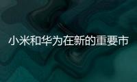 小米和華為在新的重要市場的前五名中