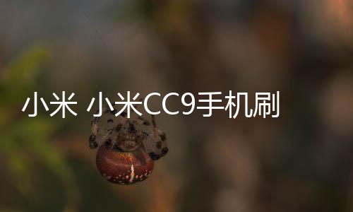 小米 小米CC9手機(jī)刷機(jī)軟件