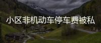 小區非機動車停車費被私收 業委會拒查賬