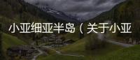 小亞細亞半島（關于小亞細亞半島的基本情況說明介紹）