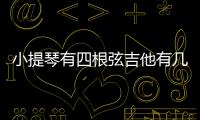 小提琴有四根弦吉他有幾根弦（吉他有幾根弦）