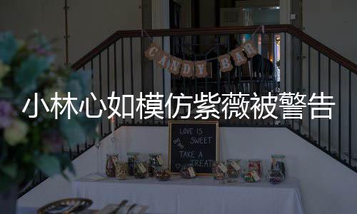 小林心如模仿紫薇被警告侵權(quán) 一改名人氣暴跌