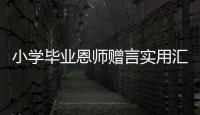 小學畢業恩師贈言實用匯總